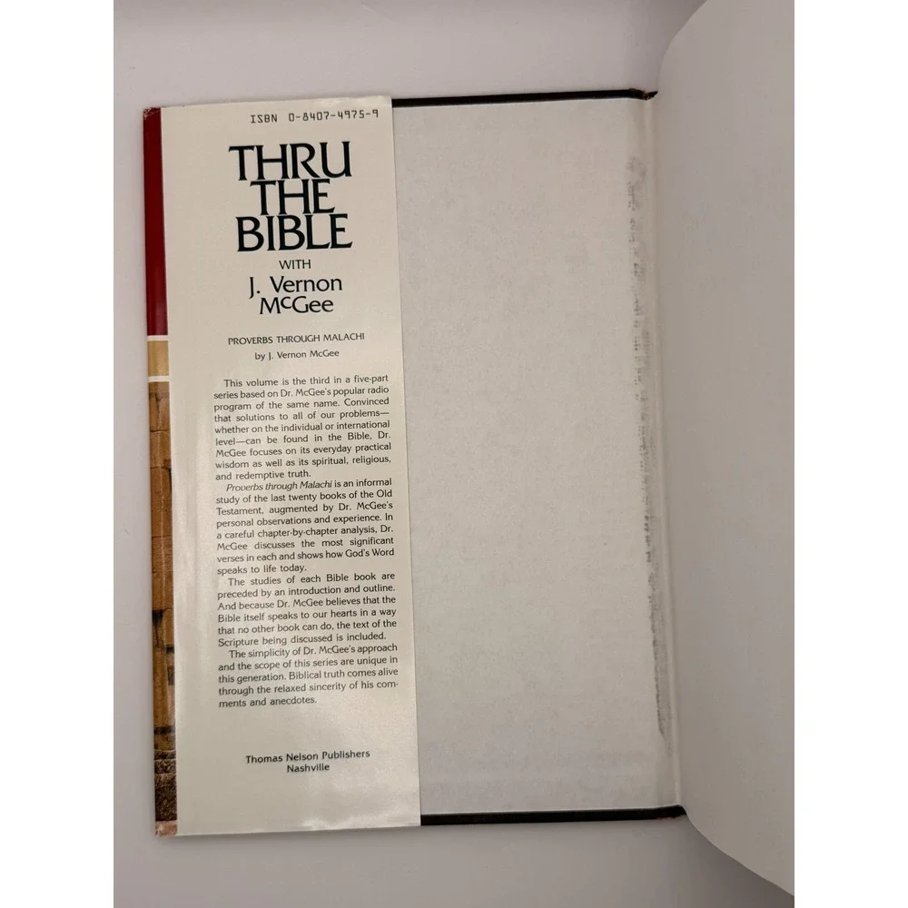 J Vernon McGee Thru The‎ Bible 3 Volume Set